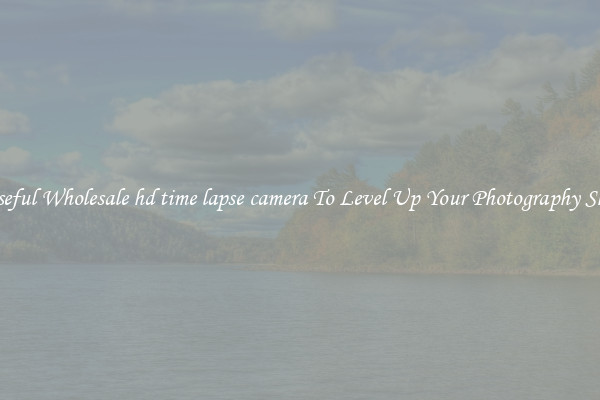 Useful Wholesale hd time lapse camera To Level Up Your Photography Skill