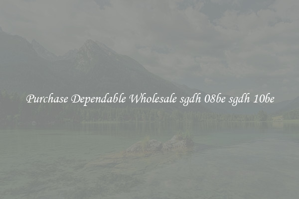 Purchase Dependable Wholesale sgdh 08be sgdh 10be